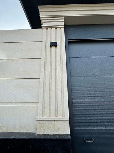 Фасадные плиты Сары-Таш (Травертин): Гранит, Сарыташ, Мрамор Уйунуздун сырткы (фасатын) эмне менен — 6