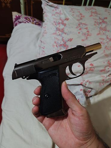oyuncaq silahlar satisi: AIRSOFT TAPANCA. WALTER PPK. TAM MAKAROV DIZAYNINDA. PNEVMATIK — 4