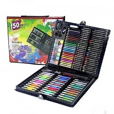 staklene kugle: Kofer Set Bojica i Flomastera – 150 delova Dobrodošli u Davidov shop — 1
