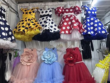 платье в горох: Нарядные платья для девочек4-5-6 лет - Модели с крупным горохом — 1