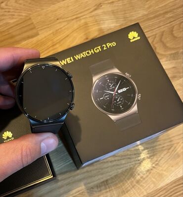 xiaomi watch 2 pro qiymeti: İşlənmiş, Smart saat, Huawei, Sensor ekran, rəng - Qara