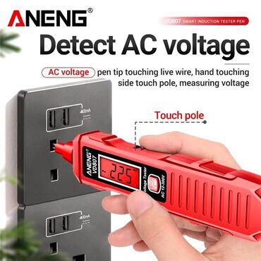 Multimetri: Voltmetar Tester napona Detektor Aneng VD807 Pametni voltmetar — 13