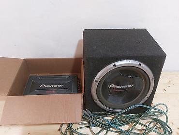 opel astra k: Pioneer basovik 1000w.
Pioneer sesgüclendirici 760w.
Endirim olunacaq — 1