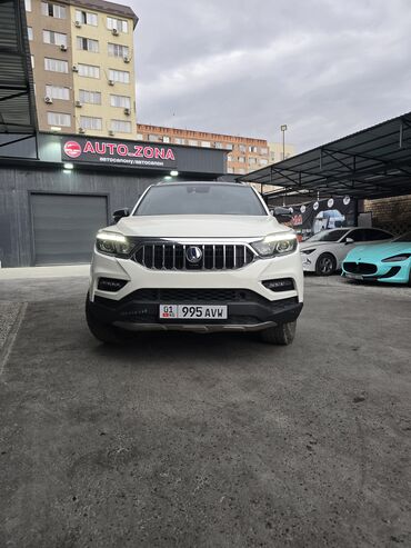 Ssangyong: Пикап SsangYong Rexton Sports Khan, белый, двурядная кабина. Кузов и