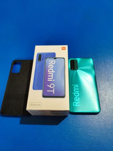 mi 11 l: Redmi, Redmi 9T, Б/у, 128 ГБ, цвет - Зеленый, 2 SIM