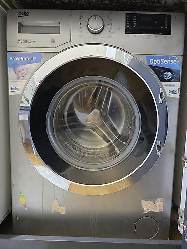 paltar yuyan masin islenmis: Paltaryuyan maşın Beko, 7 kq, İşlənmiş, Qurutmasız — 1