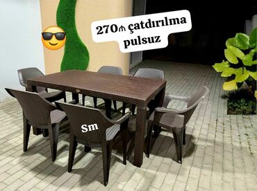 набор инструментов в баку: Balkon üçün, Yeni, 6 stul