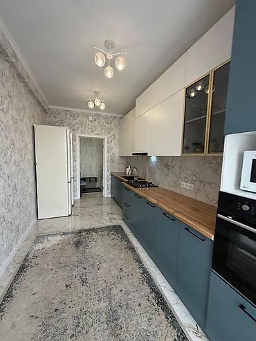 Продажа квартир: 2 комнаты, 63 м², Асанбай мкр Элитка, 8 этаж, Дизайнерский ремонт — 4