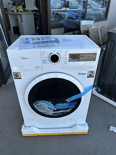 sigma 50: Стиральная машина автомат, Новый, Midea, До 6 кг, Фронтальная, Кредит — 1