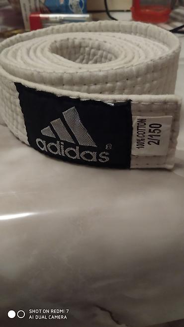 Kişi geyimləri: Məhsul: Karate forması və qoruyucu dəst - Brend: Adidas - Ölçü: 2/150 — 4