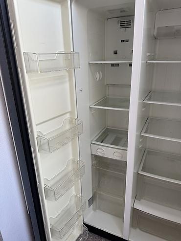 Холодильники: Отдам даром (бесплатно) Холодильник Gorenje Side-by-Side, черный — 4