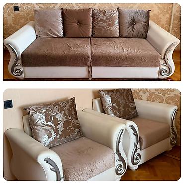 Digər mebel: RumiDivan 2 kreslo satılır 280₼. Ünvan Xalqlar &Rumi — 1