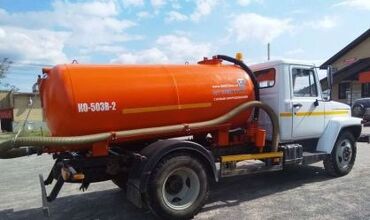 грузовой газ: Ассенизатор продувка чистка откачка туалетов септика канализации