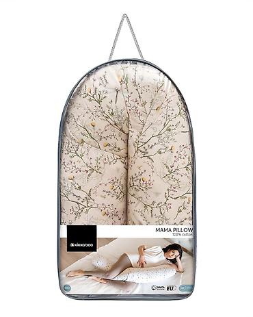 ovali: KikkaBoo Jastuk za trudnice i dojenje 2u1 – Secret Garden Beige — 2