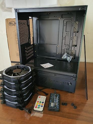 бу чехол: Корпус ПК, Новый, Mini-ATX, цвет - Черный — 7