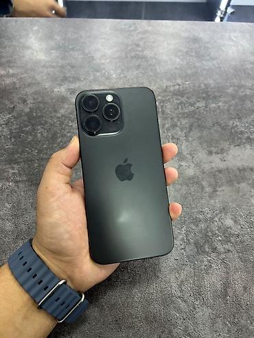 IPhone 15 про Макс (цвет: Space Black) - Корпус: матовое стекло и