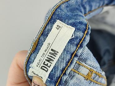 bluzki mom: Denim, Jeansy damskie, rozmiar L — 5