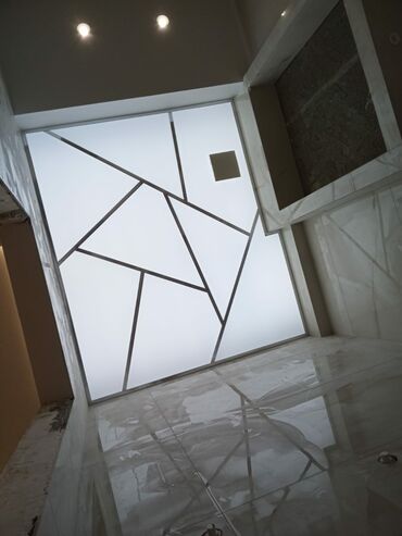 divar kağız: Mərmər dekorlu interyer panelləri və asma tavan sistemi - Divarlar