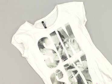 koszulka w groszki: Sinsay, Women`s T-shirt, size S (EU 36)