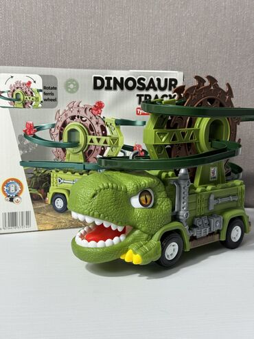 игрушки динозавра: Игровой набор «Dinosaur Track Tyrannosaurus Rex», представляющий собой