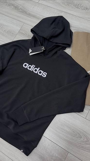 одежди: Женский спортивный костюм Adidas, черный, оригинал 💯 🇺🇸 Размеры: M — 3