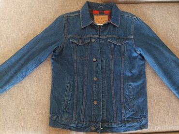 Пиджаки: Мужская куртка, Джинсовая, Осенняя, PULL&BEAR, S (EU 36)