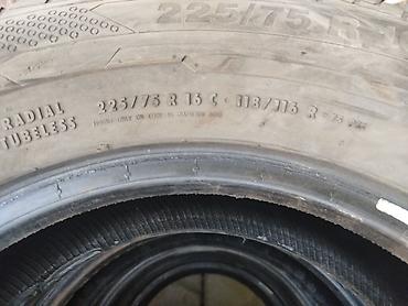 315 80 22 5 шина: Шины 225 / 75 / R 16, Лето, Б/у, Комплект, Легкий коммерческий транспорт (C/LT), Continental — 1