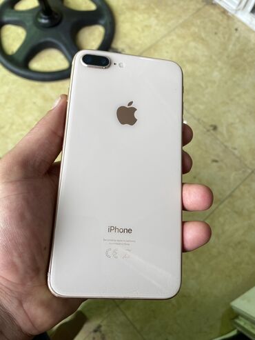 Apple iPhone: IPhone 8 Plus, 64 GB, Rose Gold, Barmaq izi, Simsiz şarj
