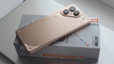 смарт бокс тв: Tecno Pova Neo, 256 ГБ, цвет - Золотой, 2 SIM