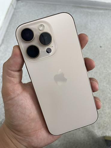 iphone 15 qara: IPhone 16 Pro, 128 GB, Desert Titanium, Face ID — 1