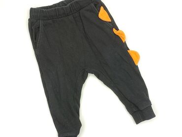 Spodnie dresowe, H&M, 9-12 miesięcy, stan - Idealny