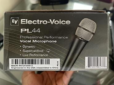 m audio: Electro-Voice PL44 peşəkar vokal mikrofonu - Növ: Dinamik - Yönəltmə — 3