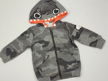 sweterki niemowlęce dla chłopca na drutach: Bluza, 12-18 m, stan - Dobry