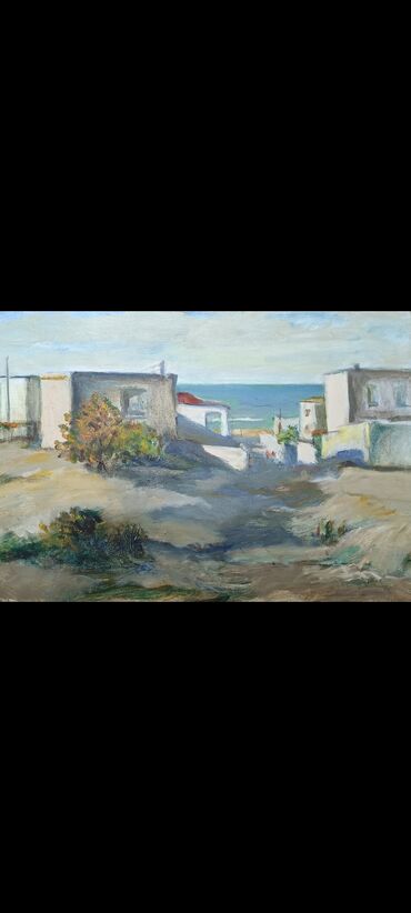 Şəkillər, tablolar: Rəssam Mirteyyub Xəlilovun əl işləri. (Müxtəlif ölçülü Xols, Karton — 9