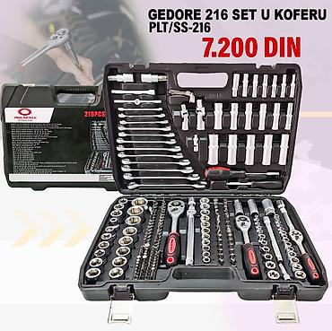 poklon za decka: GEDORE 216 set u koferu – PLT/SS-216 Komplet profesionalnih ručnih — 1