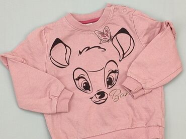 sweterek dla dziecka: Bluza, Disney, 9-12 m, stan - Bardzo dobry