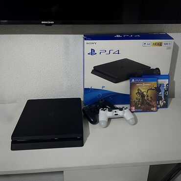 посудомоечная машина в рассрочку бишкек: PlayStation 4 Slim 500 ГБ не прошитая 📦 В комплекте: 	•	✔️ Консоль PS4