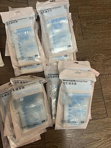 Жаңы төрөлгөн ымыркайлар үчүн товарлар: Пакеты для хранения грудного молока - Одноразовые пакеты с мерной — 7