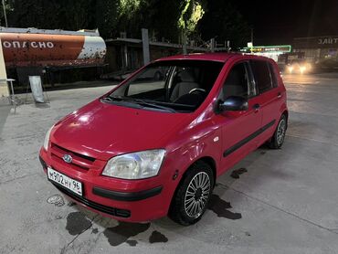 зимние шины бишкек бу: Красный хэтчбек Hyundai Getz с пятидверным кузовом, идеально