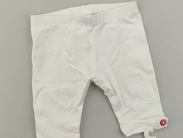 białe legginsy 3 4: Legginsy, 0-3 m, stan - Dobry
