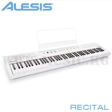 синтезаторы корг: Срочно!!! Продается цифровое фортепиано alesis recital white!