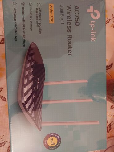 4g mifi modem: Tplink Ac750- modem.Yenidir istifadə edilməyib karobkasında.Satışda