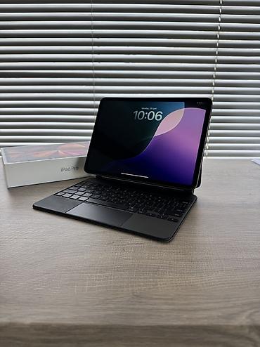 айпады бишкек: Планшет, Apple, память 128 ГБ, 11" - 12", 5G, Б/у, Классический цвет - Черный — 2