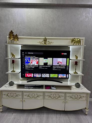 mdf panel: İşlənmiş, Düz TV altlığı, Polkalı, Laminat, Türkiyə — 2