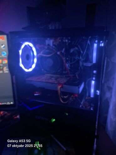 gtx 1660 qiymeti: RGB işıqlanmalı masaüstü oyun kompüteri (sistem bloku) Xüsusiyyətlər