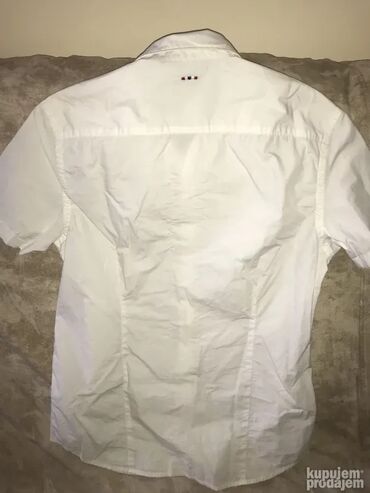 Košulje: Original NAPAPIJRI kosulja M PRAKTICNO NOVA 100% cotton Ramena 46cm — 5