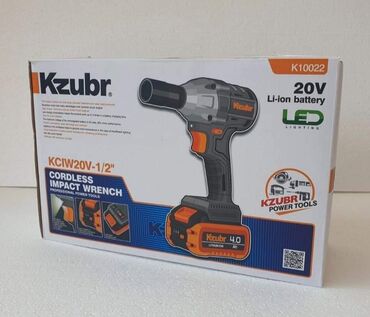 Akumulatorski odvijači: Nov i kvalitetan aku udarni zavijač KZUBR. Model: KCIW20V-1/2" — 5