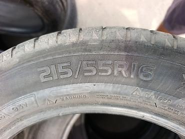 385 55: Шины 215 / 55 / R 16, Лето, Б/у, Комплект, Легковые, Германия, Michelin — 2