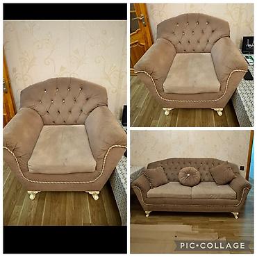 Digər mebel: AylaDivan+ kreslo satılir 100 azn.Divan açılandı.Unvan Yeni — 1