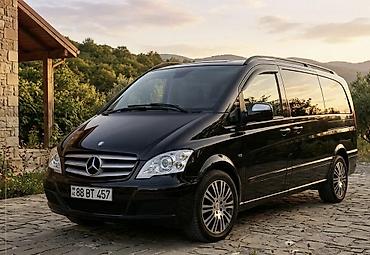 Mercedes-Benz: Mercedes-Benz Viano V6 minivan - Kuzov: qara rəng, sürgülü yan — 1